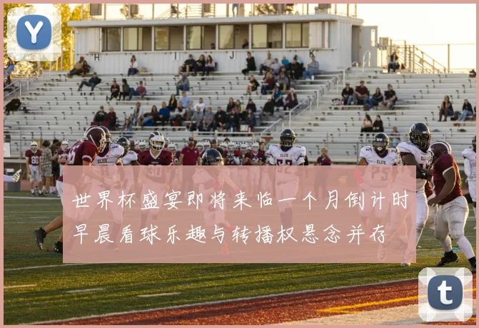 世界杯盛宴即将来临一个月倒计时早晨看球乐趣与转播权悬念并存